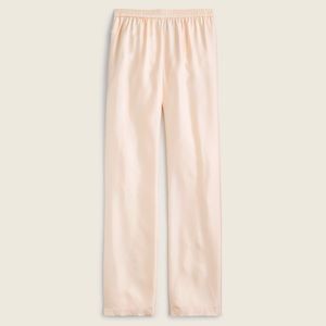 J. Crew Collection Pull-on Silk Twill Pants